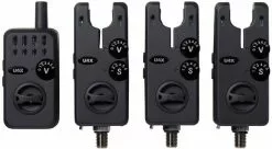 Dam U4X Bite-Alarm Set 3+1 Green/Red/Yellow