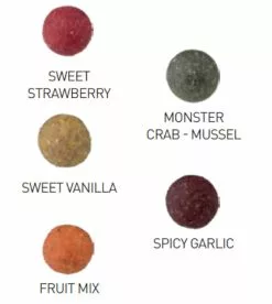 Carp Zoom Fire Shot Boilies Sweet Vanilla