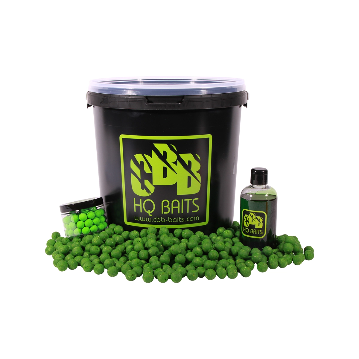 CBB Pistachio ‘Ready To Fish’ 14mm Boilie Bucket 3 CBB Pistachio ‘Ready To Fish’ 14mm Boilie Bucket - Afbeelding 3