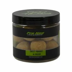 Pro Line Coated Hookbaits Sweet Maggot & Cream (200ml) 20mm Core