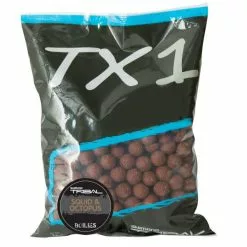 Shimano TX1 Boilies Squid & Octopus 20mm 1kg - 3 Zakken Voor De Prijs Van 2!